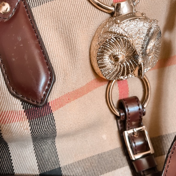 Burberry Brown House Check Orchard Owl Satchel/Handbag/Purse - Picture 14 of 16